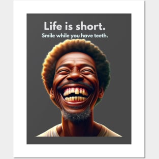 Life is short Posters and Art